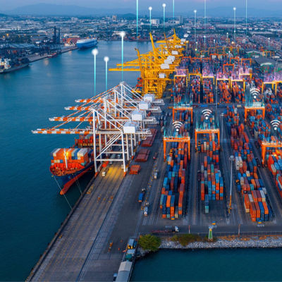 Serviços de transporte marítimo de mercadorias